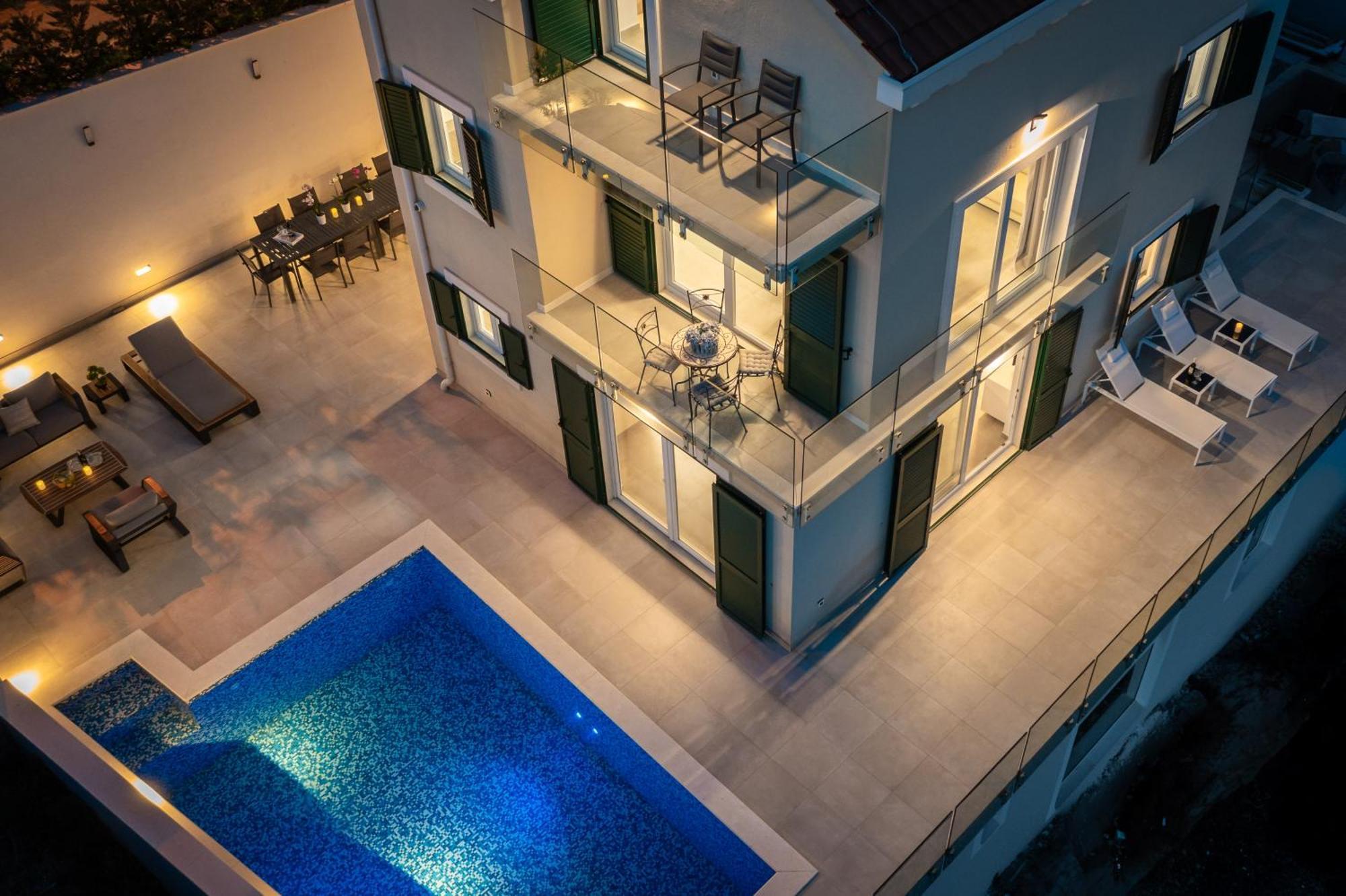 Epetium Beach Villa Split Zewnętrze zdjęcie