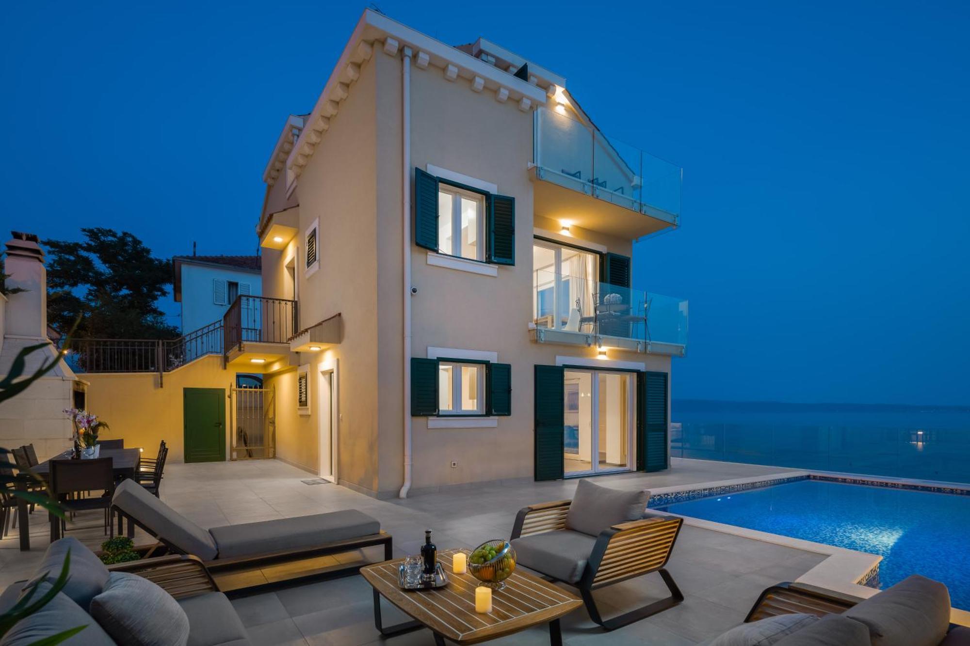 Epetium Beach Villa Split Zewnętrze zdjęcie